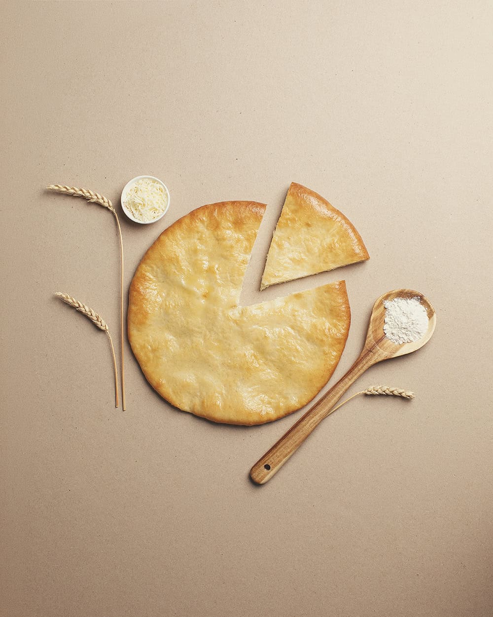 იმერული ხაჭაპური ნახევრად გამომცხვარი 620გ