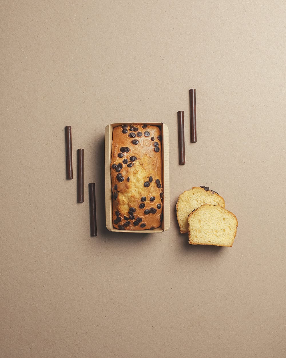 Cake With Banana Aroma & Chocolate 230g